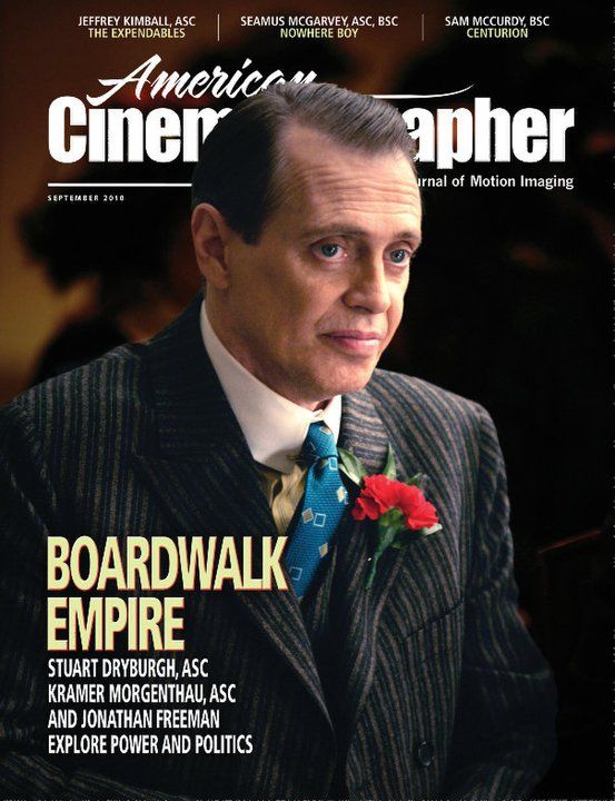 AMERICAN CINEMATOGRAPHER magazine side cover Issue 1094 September - Vol. 92 #10 2010