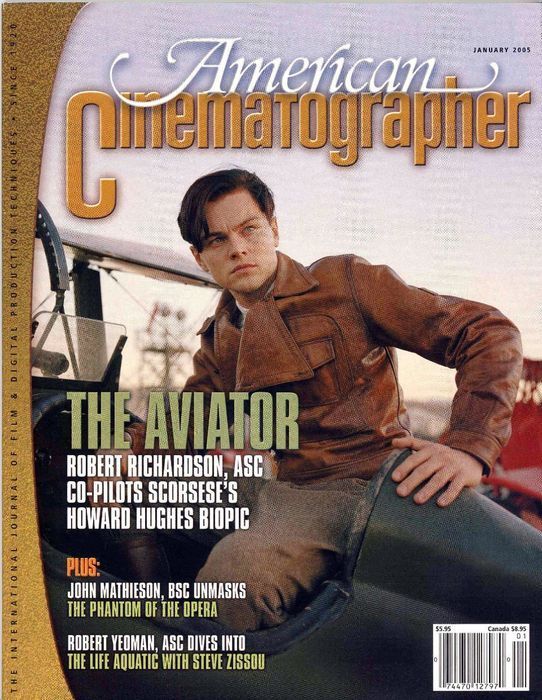 AMERICAN CINEMATOGRAPHER magazine side cover Issue 1026 January 2005
