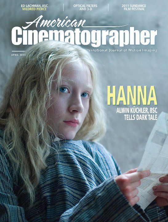 AMERICAN CINEMATOGRAPHER magazine side cover Issue 1101 April - Vol. 93 #5 2011