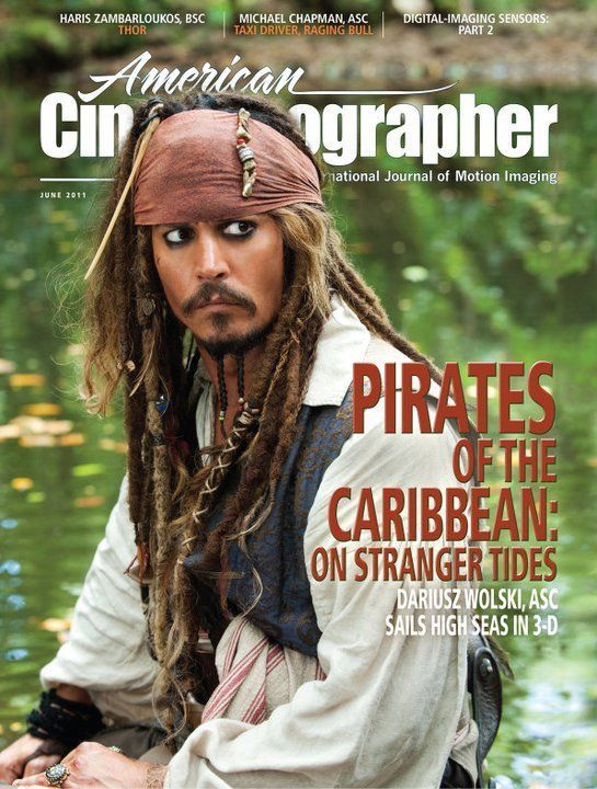 AMERICAN CINEMATOGRAPHER magazine side cover Issue 1103 June - Vol. 93 #6 2011