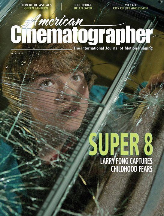 AMERICAN CINEMATOGRAPHER magazine side cover Issue 1104 July - Vol. 93 #7 2011