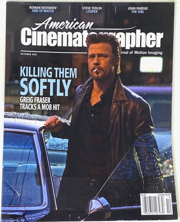 AMERICAN CINEMATOGRAPHER magazine side cover Issue 1119 October 2012