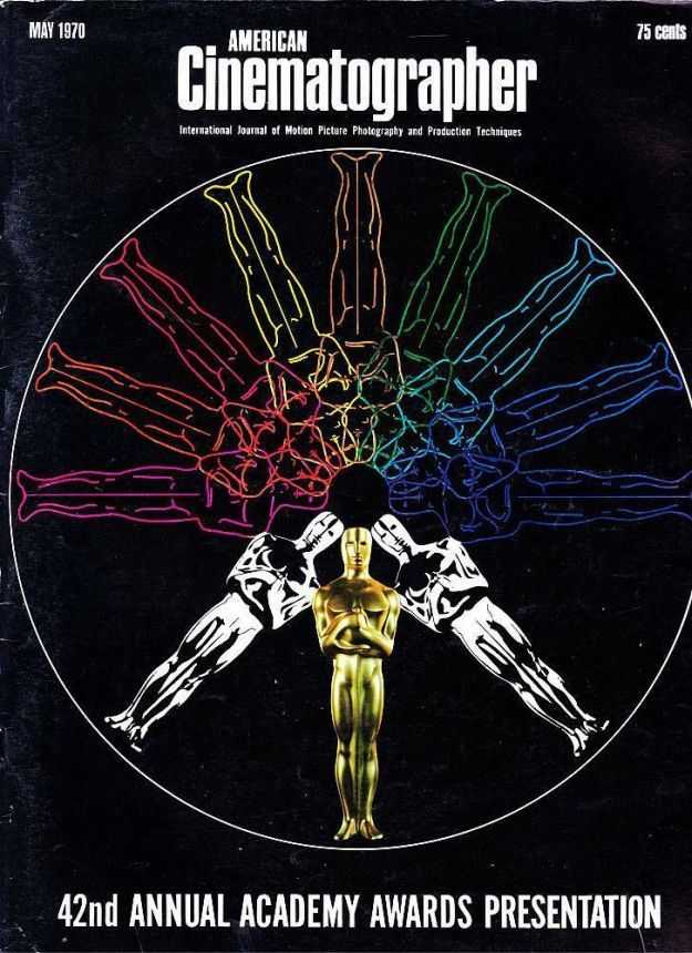 AMERICAN CINEMATOGRAPHER magazine side cover Issue 611 May 1970
