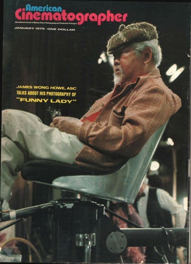 AMERICAN CINEMATOGRAPHER magazine side cover Issue 667 January 1975