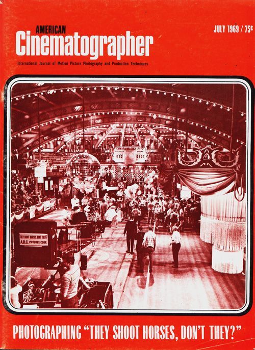 AMERICAN CINEMATOGRAPHER magazine side cover Issue 601 July 1969