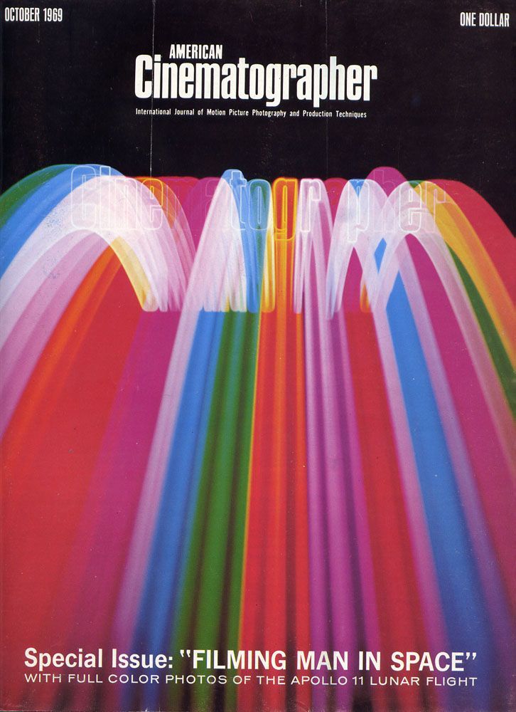 AMERICAN CINEMATOGRAPHER magazine side cover Issue 604 October 1969