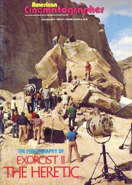 AMERICAN CINEMATOGRAPHER magazine side cover Issue 698 August 1977