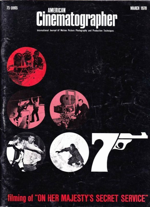 AMERICAN CINEMATOGRAPHER magazine side cover Issue 609 March 1970