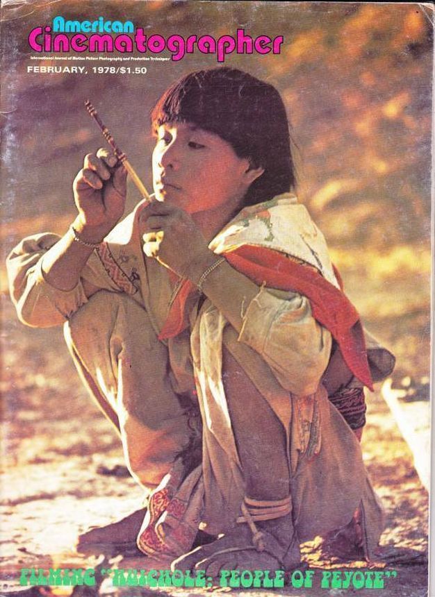 AMERICAN CINEMATOGRAPHER magazine side cover Issue 704 February 1978