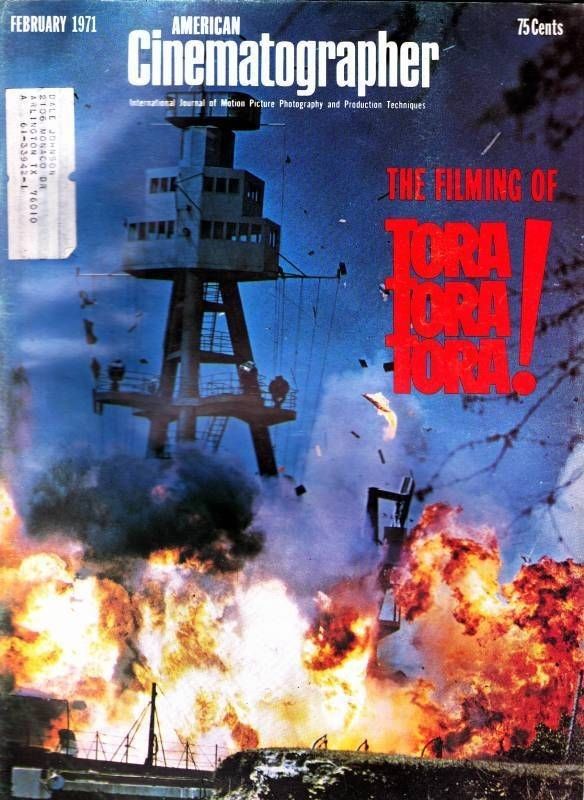 AMERICAN CINEMATOGRAPHER magazine side cover Issue 620 February 1971