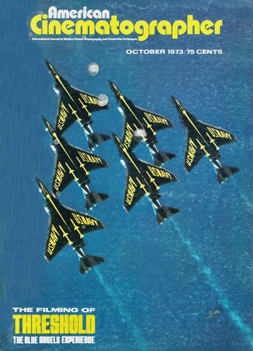 AMERICAN CINEMATOGRAPHER magazine side cover Issue 652 October - Vol. 54 #10 1973