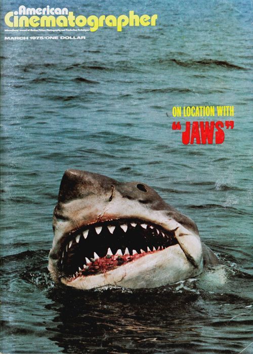 AMERICAN CINEMATOGRAPHER magazine side cover Issue 669 March 1975