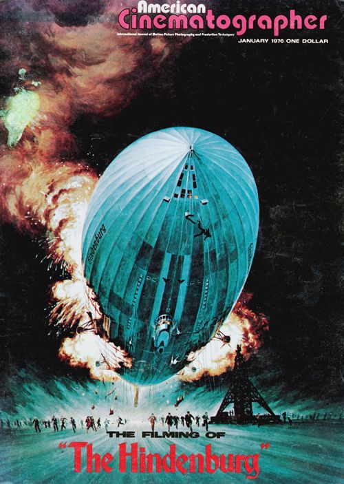 AMERICAN CINEMATOGRAPHER magazine side cover Issue 679 January 1976