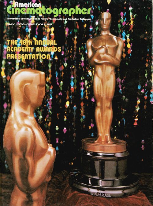 AMERICAN CINEMATOGRAPHER magazine side cover Issue 683 May 1976