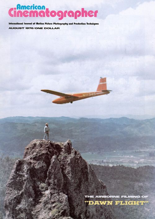 AMERICAN CINEMATOGRAPHER magazine side cover Issue 686 August 1976