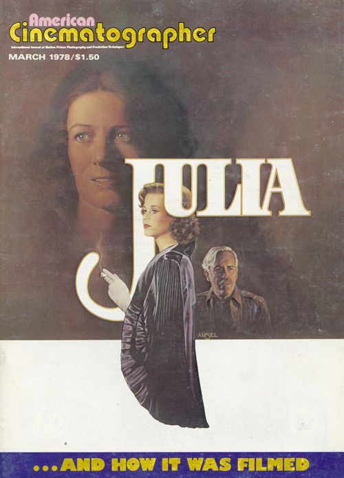 AMERICAN CINEMATOGRAPHER magazine side cover Issue 705 March 1978