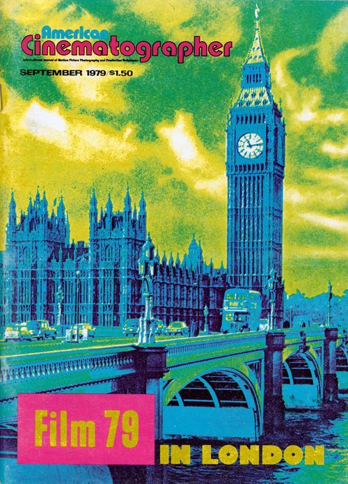 AMERICAN CINEMATOGRAPHER magazine side cover Issue 723 September 1979