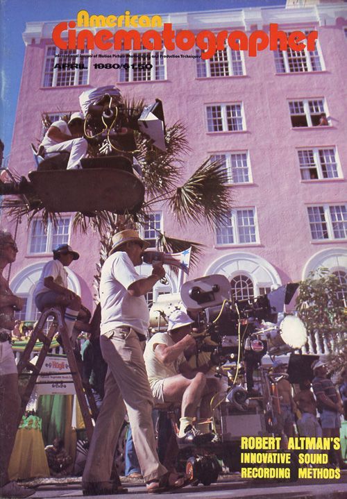 AMERICAN CINEMATOGRAPHER magazine side cover Issue 730 April 1980