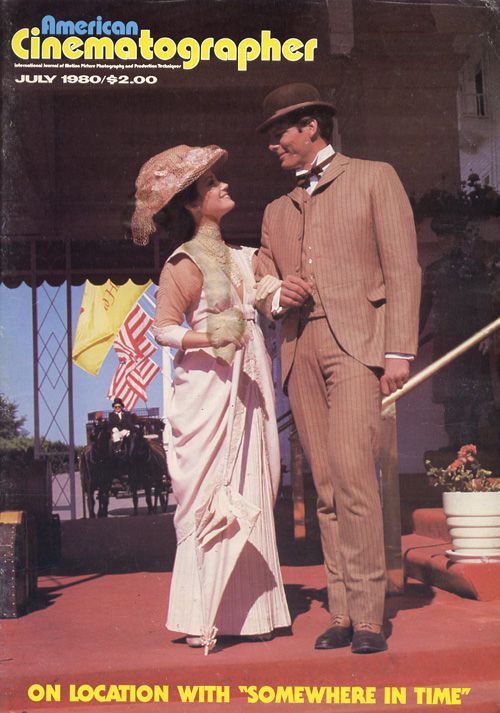 AMERICAN CINEMATOGRAPHER magazine side cover Issue 733 July 1980