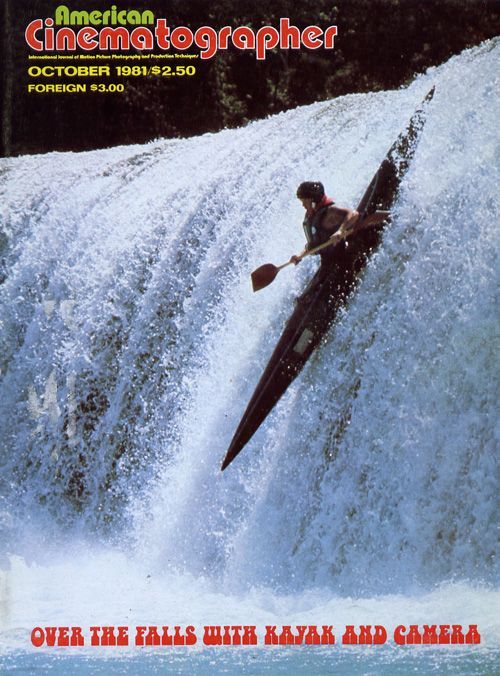 AMERICAN CINEMATOGRAPHER magazine side cover Issue 748 October 1981