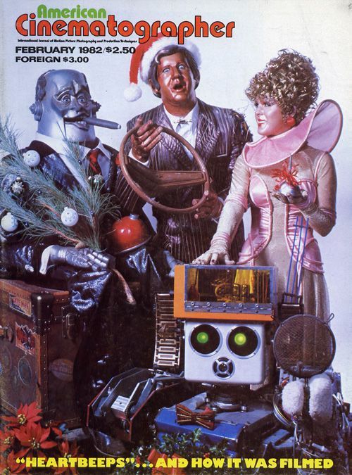 AMERICAN CINEMATOGRAPHER magazine side cover Issue 752 February 1982