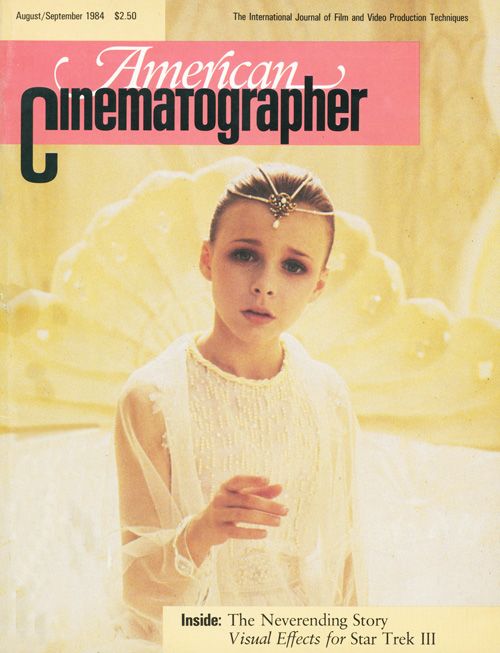 AMERICAN CINEMATOGRAPHER magazine side cover Issue 782 August/September 1984