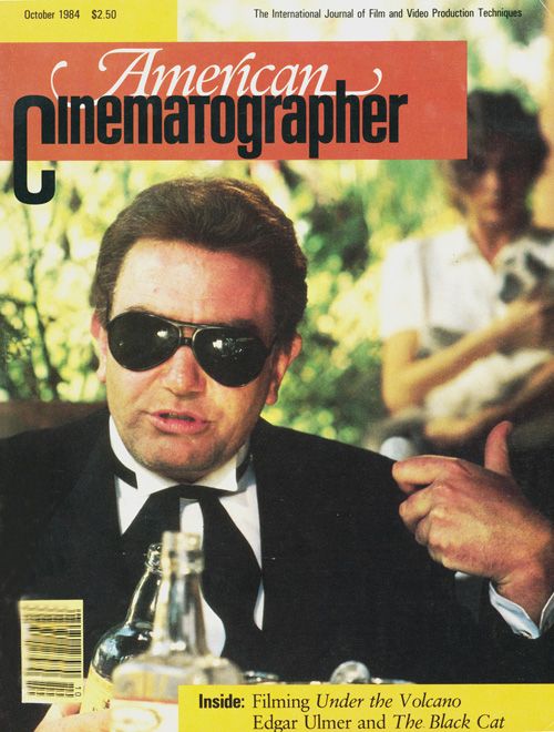 AMERICAN CINEMATOGRAPHER magazine side cover Issue 783 October 1984