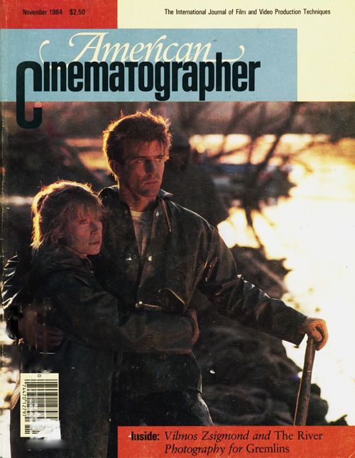 AMERICAN CINEMATOGRAPHER magazine side cover Issue 784 November 1984