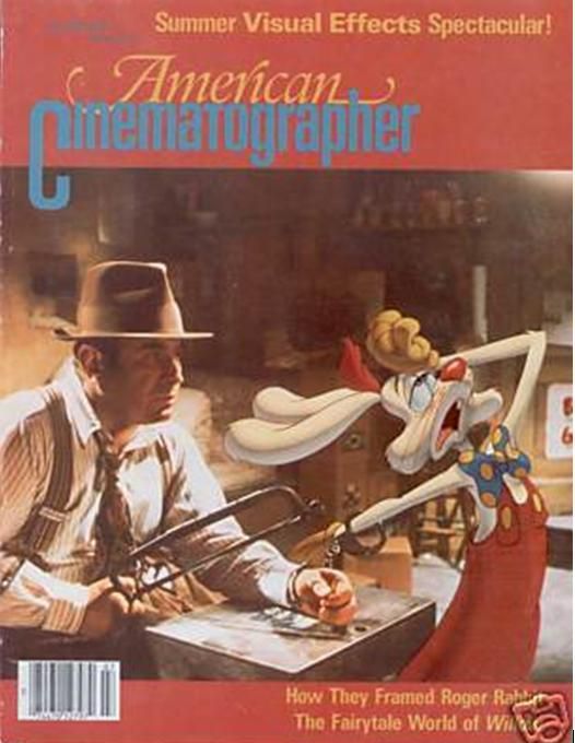 AMERICAN CINEMATOGRAPHER magazine side cover Issue 828 July 1988