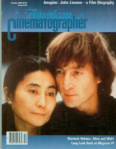 AMERICAN CINEMATOGRAPHER magazine side cover Issue 831 October 1988