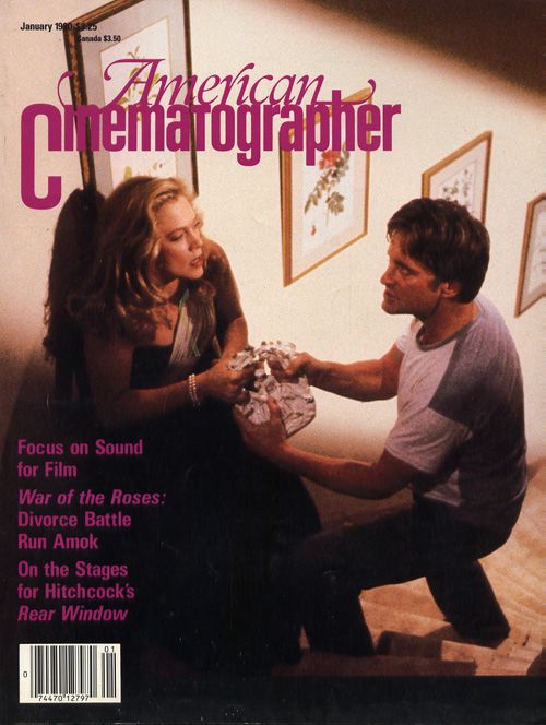 AMERICAN CINEMATOGRAPHER magazine side cover Issue 846 January 1990