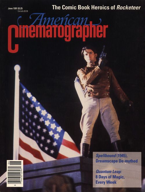 AMERICAN CINEMATOGRAPHER magazine side cover Issue 863 June 1991