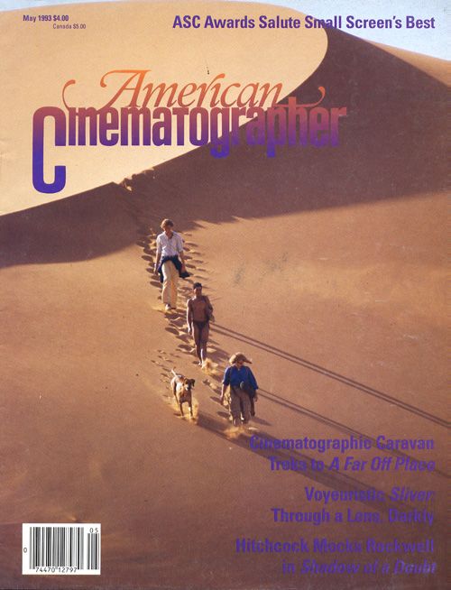AMERICAN CINEMATOGRAPHER magazine side cover Issue 886 May 1993