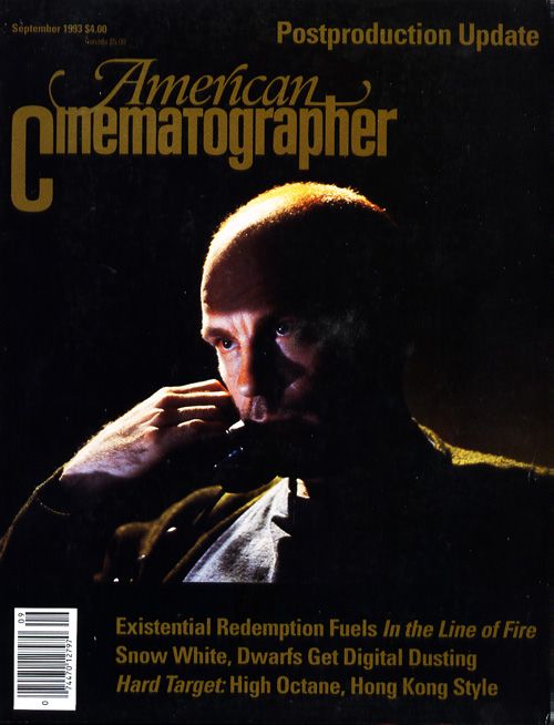 AMERICAN CINEMATOGRAPHER magazine side cover Issue 890 September 1993