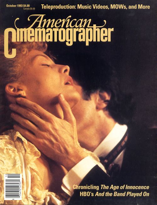 AMERICAN CINEMATOGRAPHER magazine side cover Issue 891 October 1993