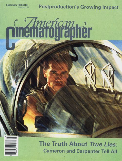 AMERICAN CINEMATOGRAPHER magazine side cover Issue 902 September 1994
