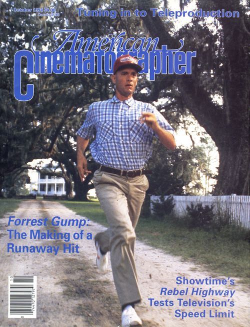 AMERICAN CINEMATOGRAPHER magazine side cover Issue 903 October 1994