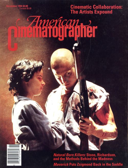 AMERICAN CINEMATOGRAPHER magazine side cover Issue 904 November 1994