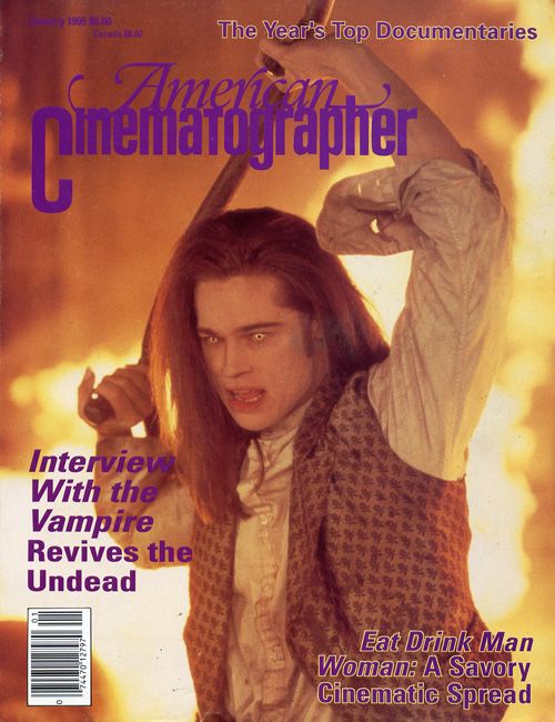 AMERICAN CINEMATOGRAPHER magazine side cover Issue 906 January 1995