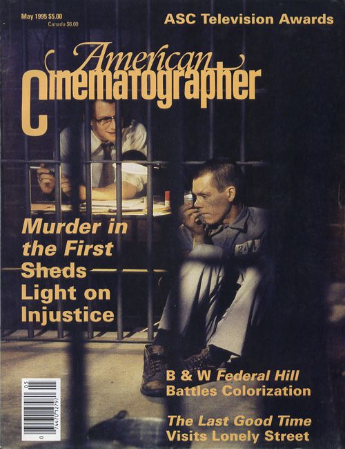 AMERICAN CINEMATOGRAPHER magazine side cover Issue 910 May 1995