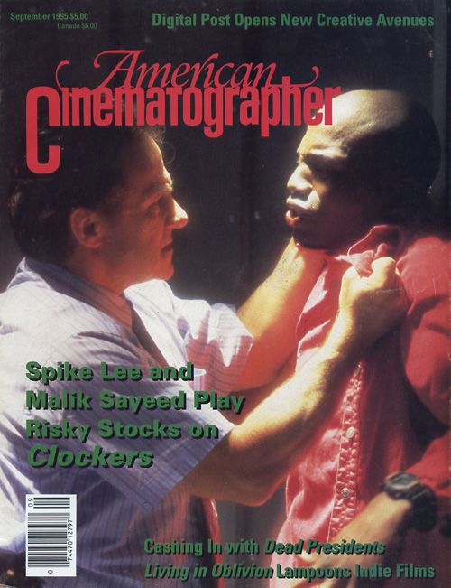 AMERICAN CINEMATOGRAPHER magazine side cover Issue 914 September 1995