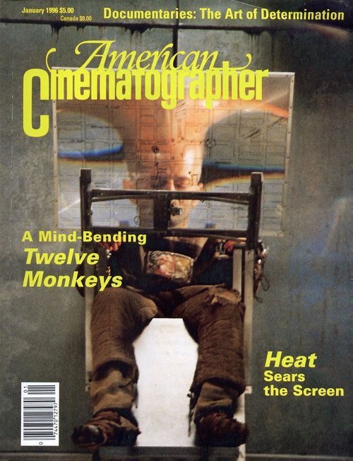 AMERICAN CINEMATOGRAPHER magazine side cover Issue 918 January 1996