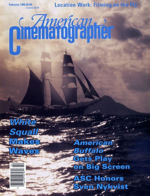 AMERICAN CINEMATOGRAPHER magazine side cover Issue 919 February 1996