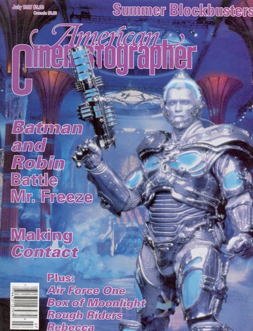 AMERICAN CINEMATOGRAPHER magazine side cover Issue 936 July 1997