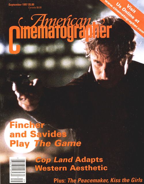 AMERICAN CINEMATOGRAPHER magazine side cover Issue 938 September 1997