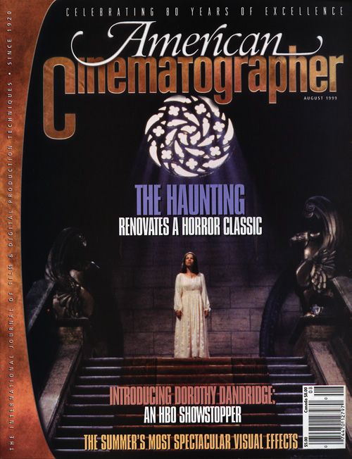 AMERICAN CINEMATOGRAPHER magazine side cover Issue 961 August 1999