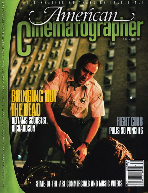 AMERICAN CINEMATOGRAPHER magazine side cover Issue 964 November 1999