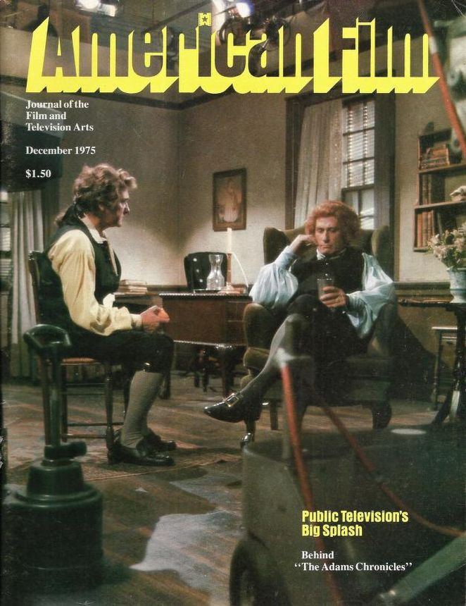 AMERICAN FILM magazine side cover Issue 3 December 1975
