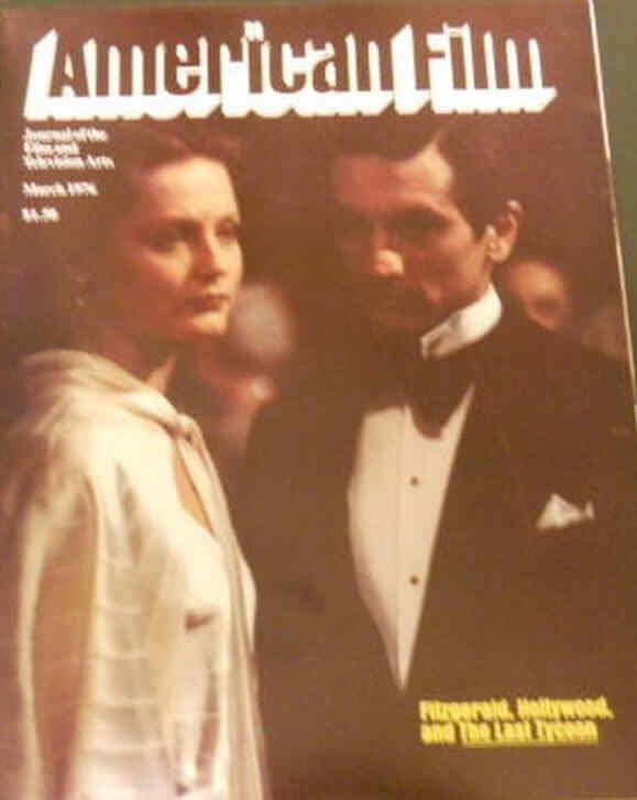 AMERICAN FILM magazine side cover Issue 5 March 1976