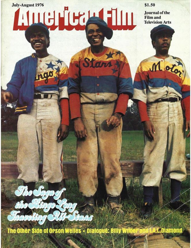 AMERICAN FILM magazine side cover Issue 9 July/August 1976
